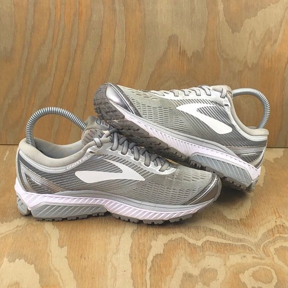 Brooks Ghost 10 Running Grey / White - Picture 5 of 8